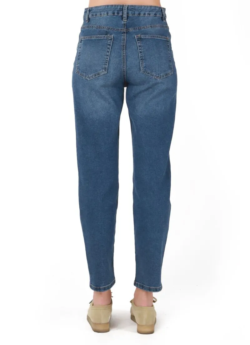 Dex - High Rise Mom Straight Jean