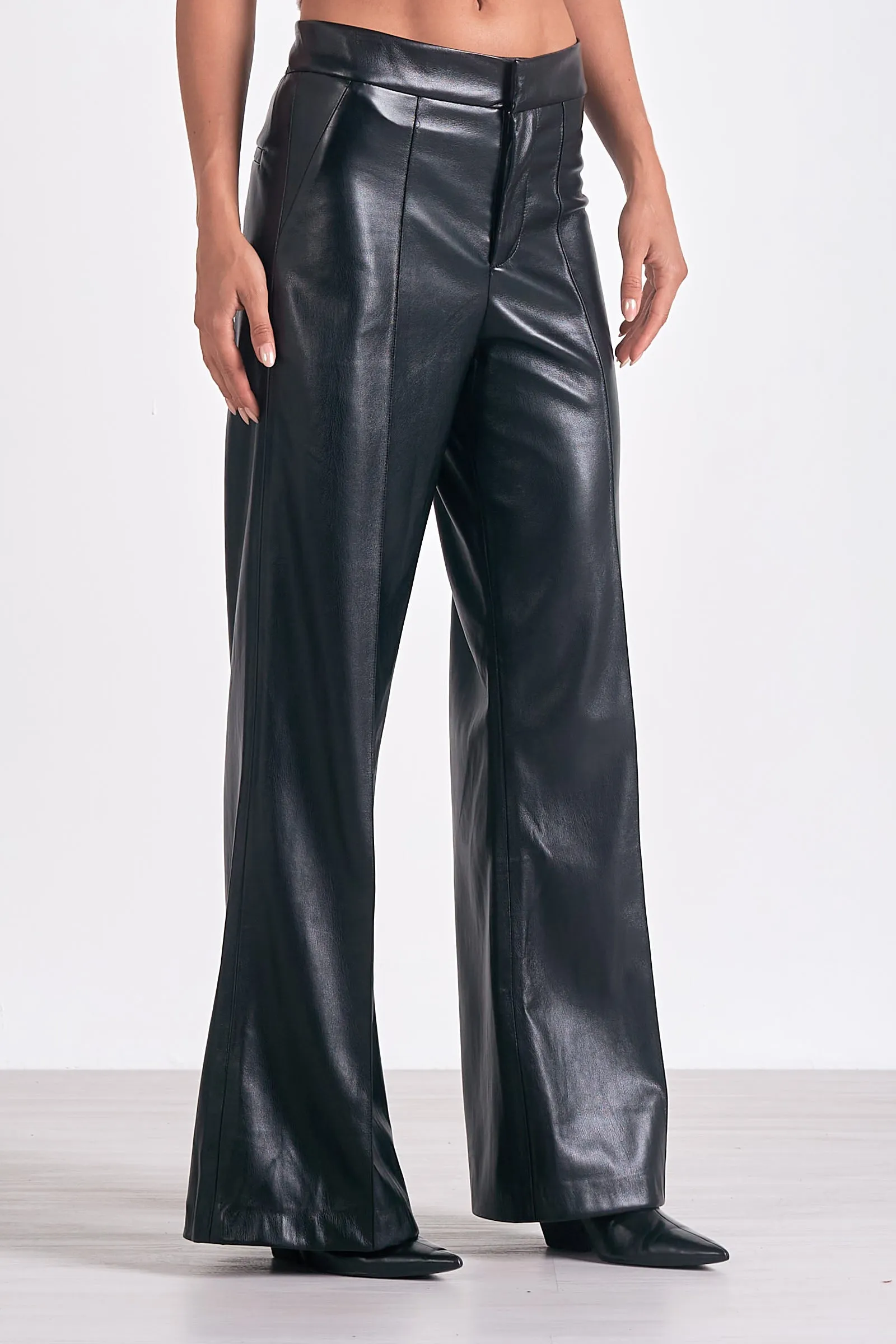 Elan Faux Leather Pants