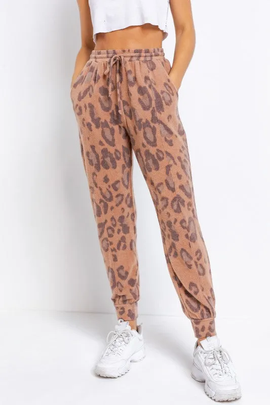 Leopard Jogger Pants