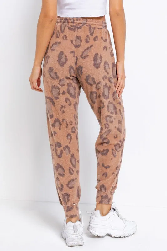 Leopard Jogger Pants