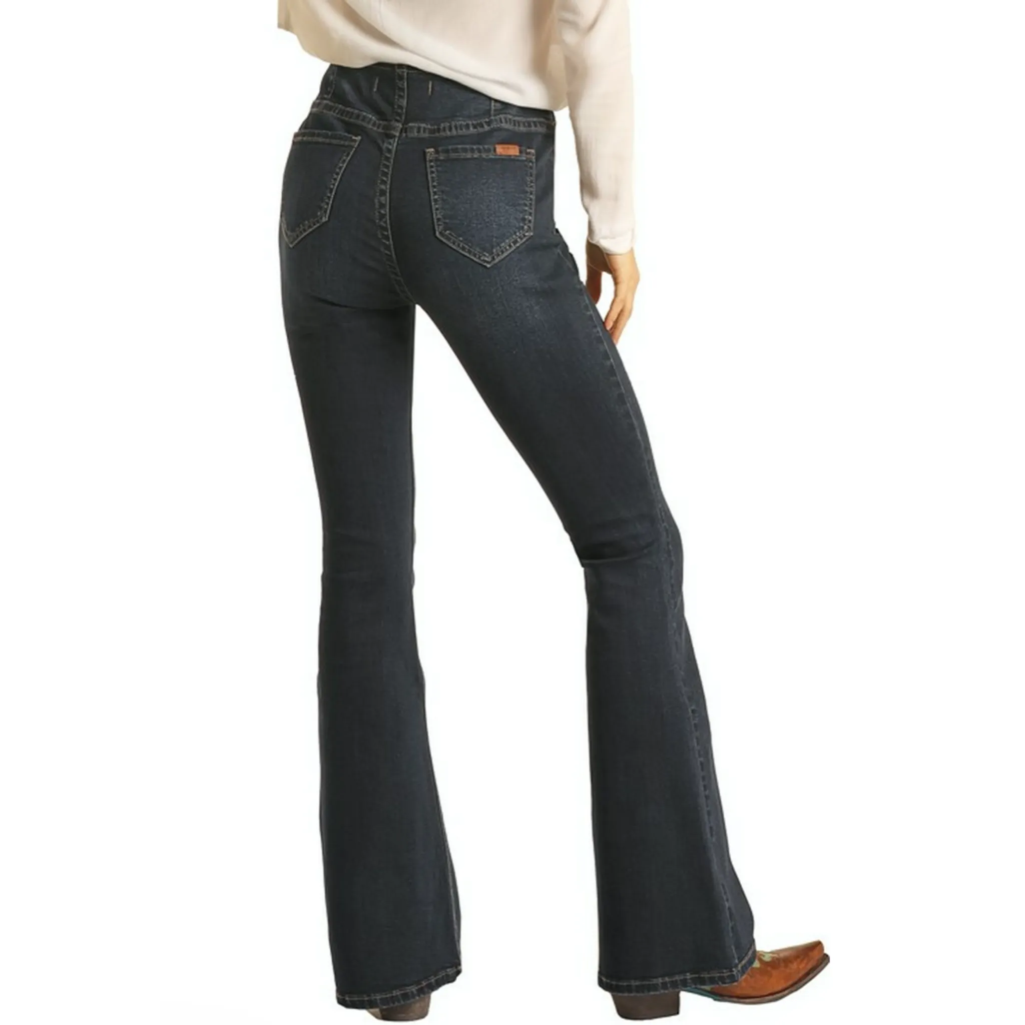 PANHANDLE WOMEN'S BARGAIN BELL HIGH RISE FLARE JEAN- WPH2661