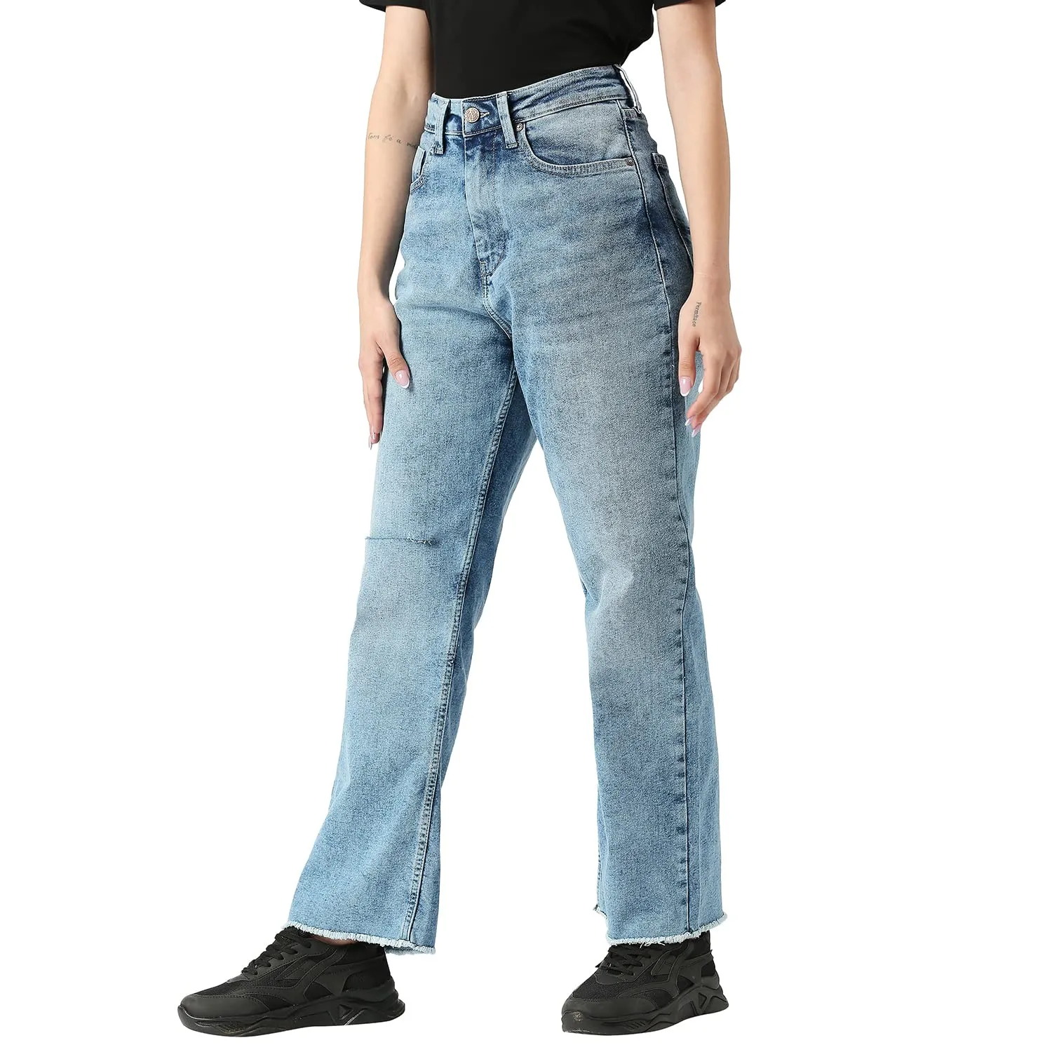 Pepe Jeans Ladie's Straight Jeans (PL204544Q058_Light Used_28)