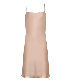 Silia Mini Silk Slip Dress