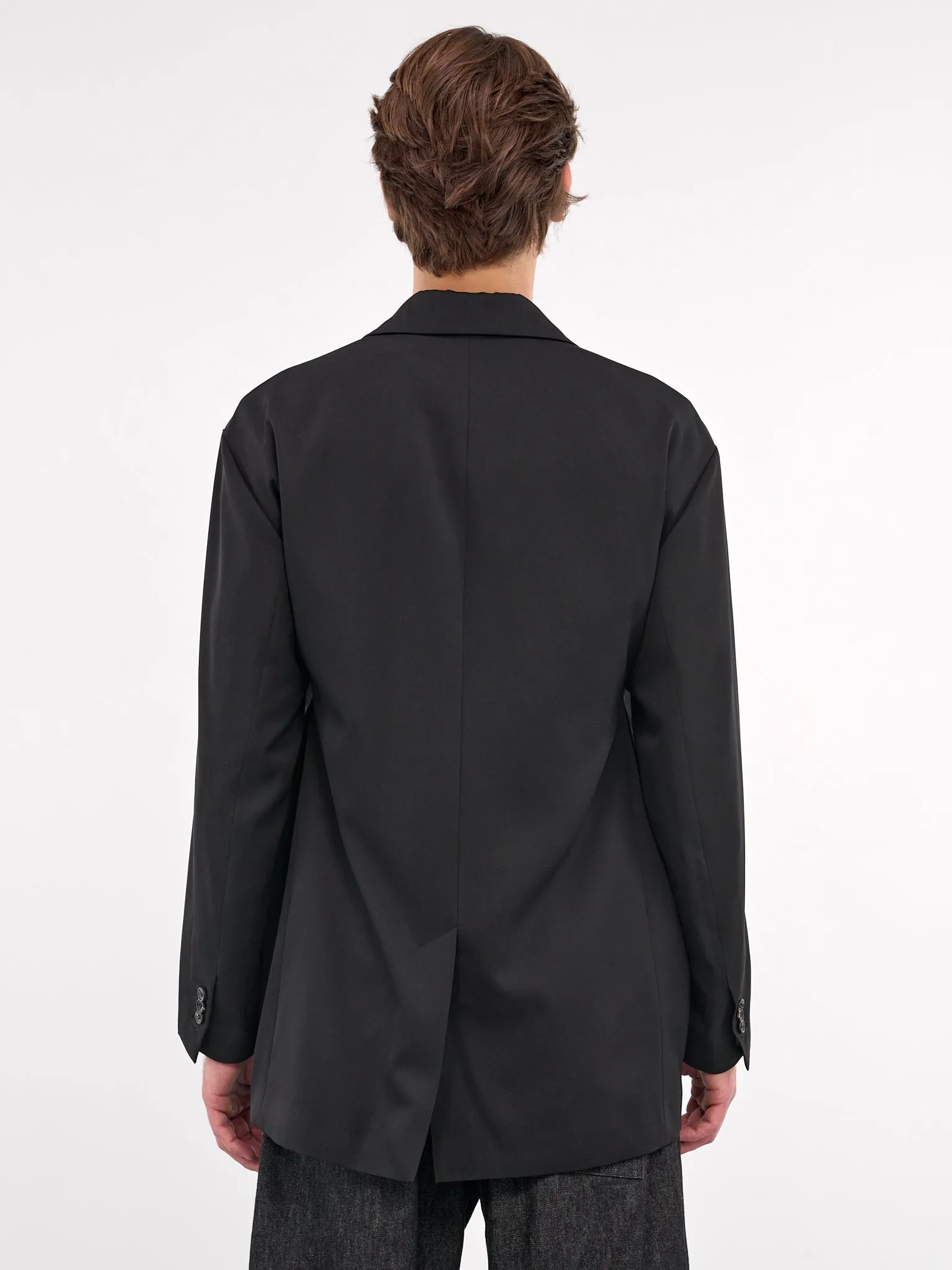 Single-Breasted Blazer (ST-1086-BLACK)