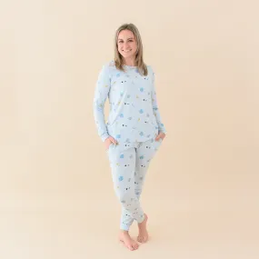 Women's Jogger Pajama Set in Ice Space